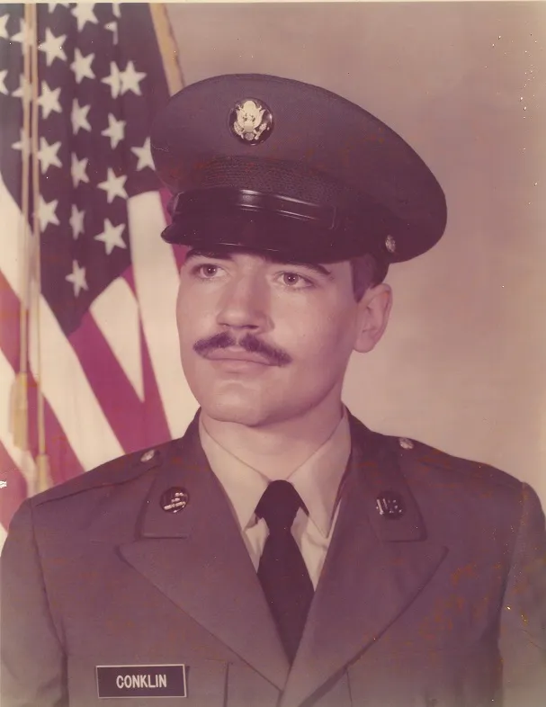SP4 Richard Conklin (Brother in Law) circa 1974