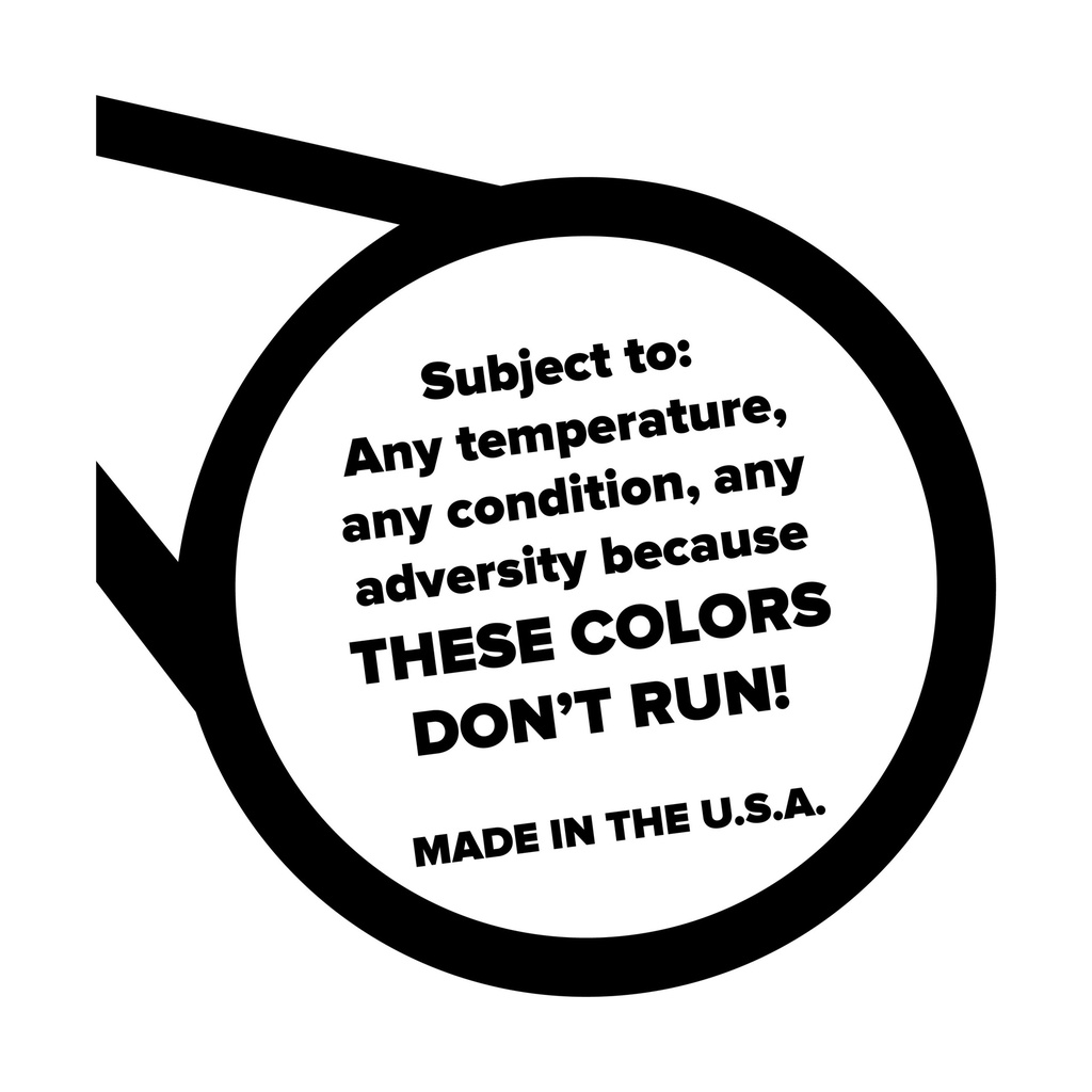 Women's Fine-Jersey Tee: "These Colors Don't Run"