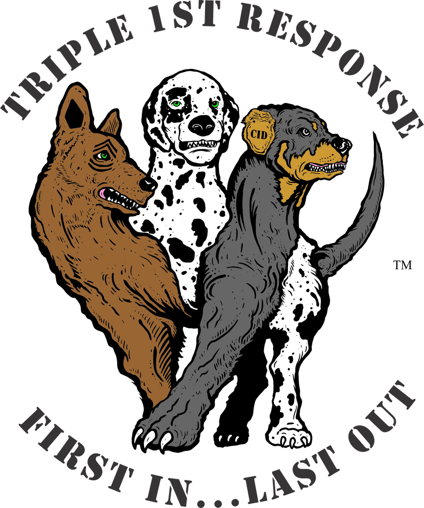 Men's Fine Jersey Cotton Tee: "2nd Responders"