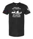 "Use A Shovel" Men's Fine-Jersey Tee