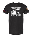 "Mostly Peaceful Protest" Men's Fine-Jersey Tee