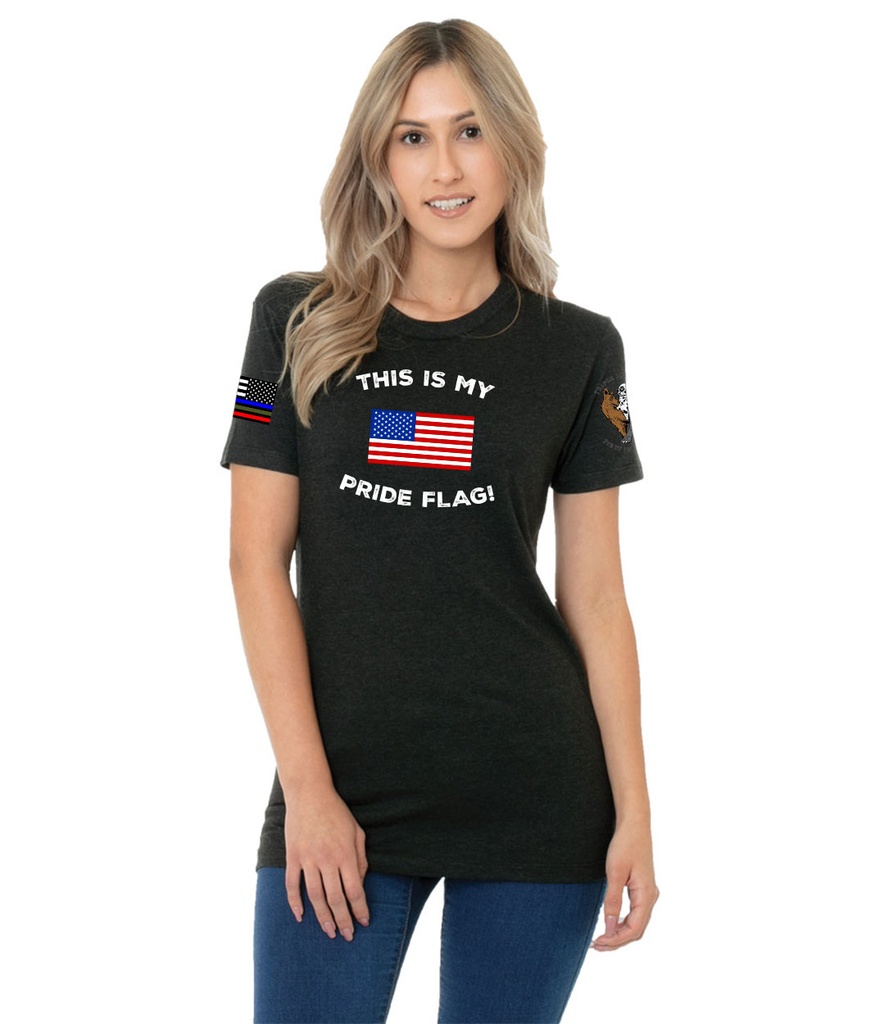 "My Pride Flag" Women's Fine-Jersey Tee