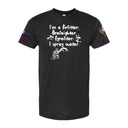 Firefighter / I Spray Water" Men's Fine-Jersey Tee