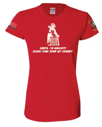"Santa, I'm Naughty" Women's Tee