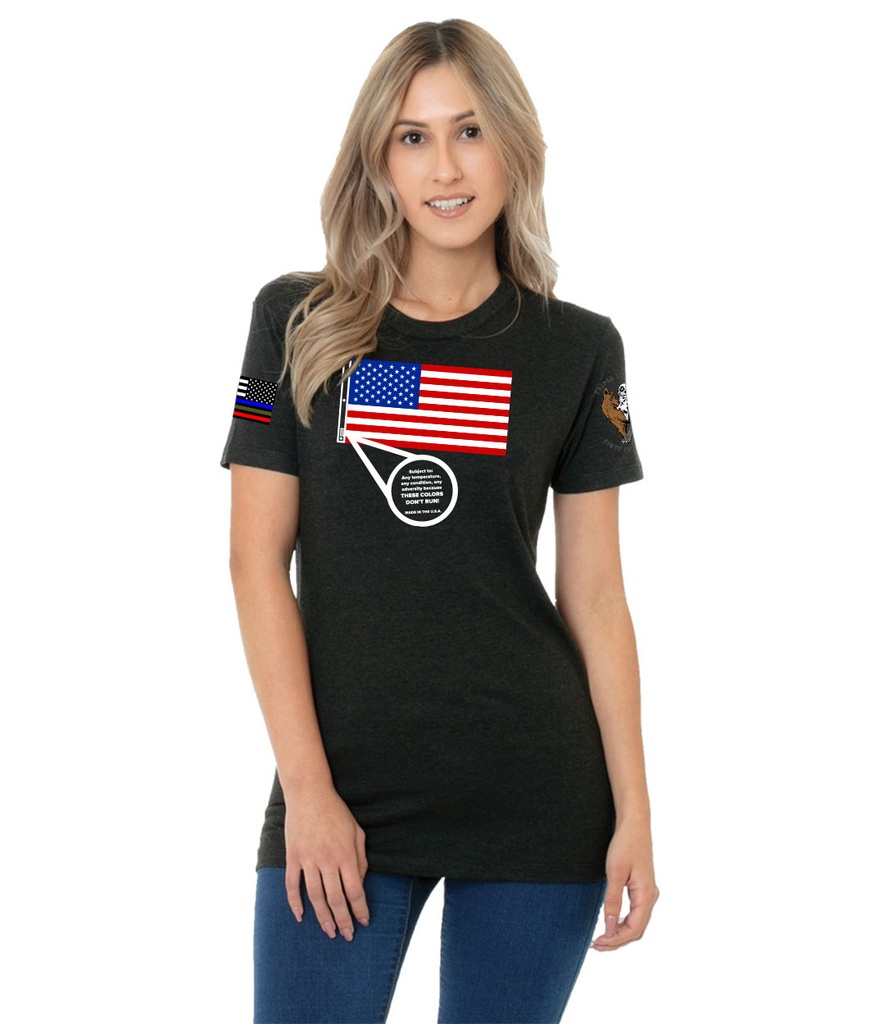 "These Colors Don't Run" Women's Tee