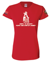 "Santa, I'm Naughty" Women's Red Long Sleeve Tee