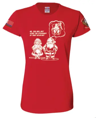 "I'm Santa's Little Ho-Ho-Ho" Women's Tee