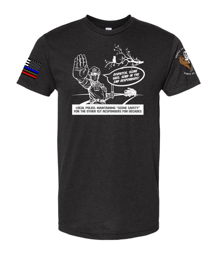 "2nd Responders" Men's Fine Jersey Cotton Tee