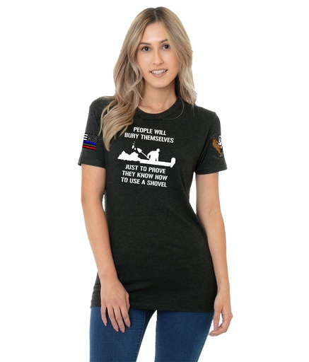 "Use A Shovel" Women's Fine-Jersey Tee
