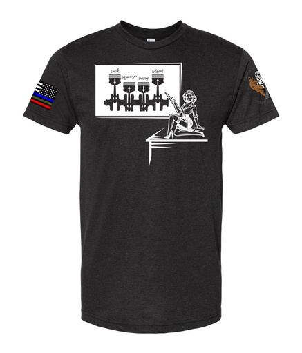 "S-S-B-B" Men's Fine-Jersey Tee