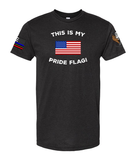 "My Pride Flag" Men's Fine-Jersey Tee